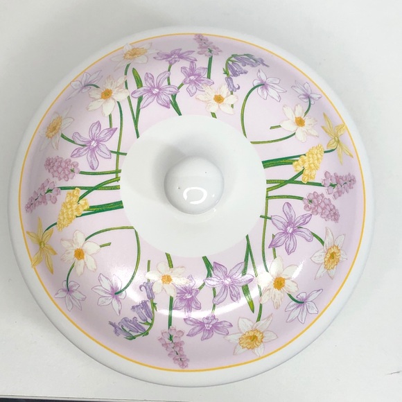 See’s Candies Spring Easter Flowers Candy Dish - Picture 4 of 9